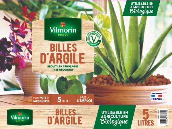 Paillage, billes d'argile - Billes d'Argile - 5 L - PACKAGING_RECTO